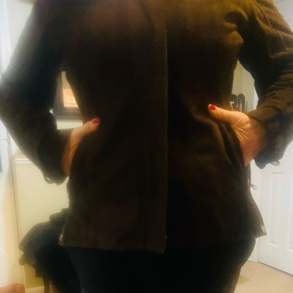 Vintage Coach suede brown jacket 25 years old - Picture 12 of 16